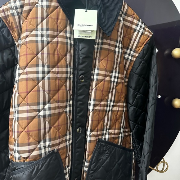 Burberry
Men's Weavervale Check Quilted Jacket size L - Picture 7 of 9